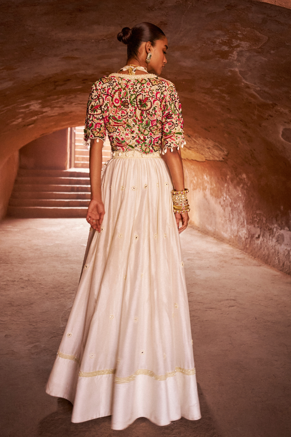 Desert Rose Lehenga Set