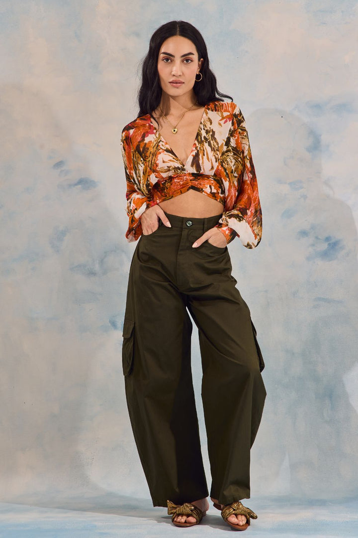 Eka Top & Barrel Pants Set