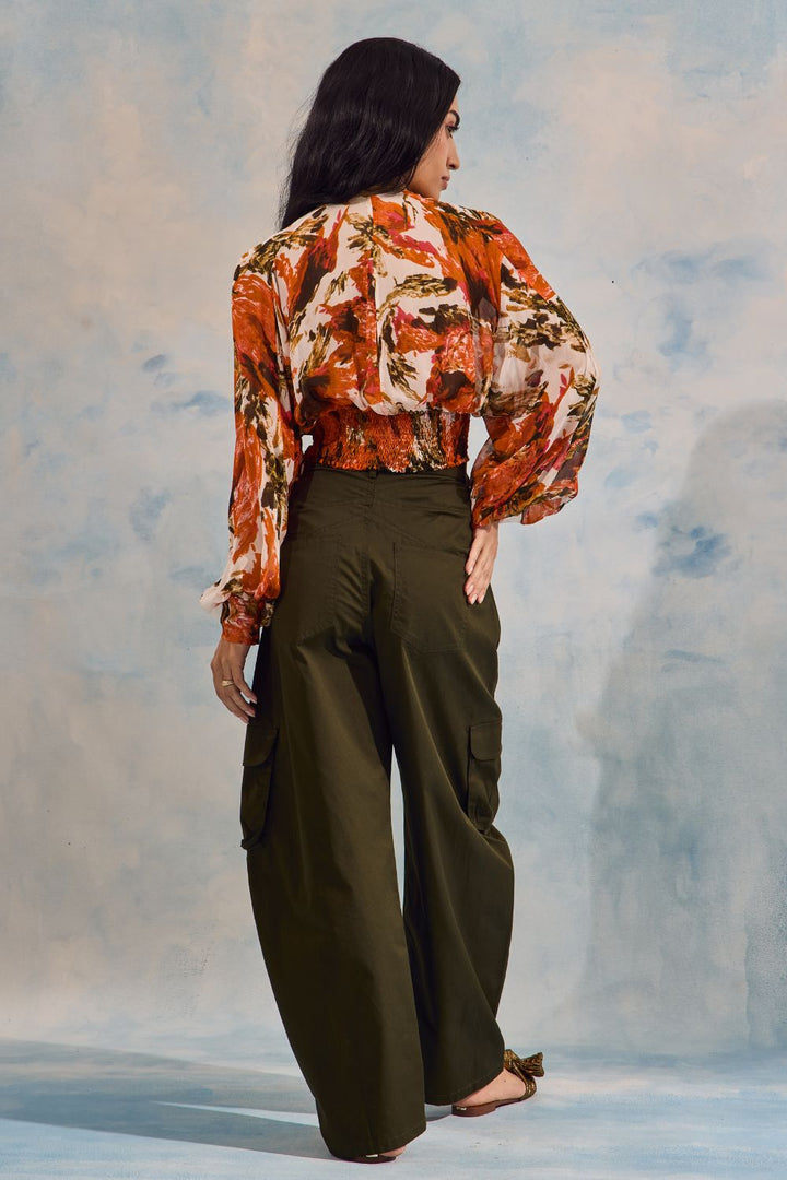 Eka Top & Barrel Pants Set