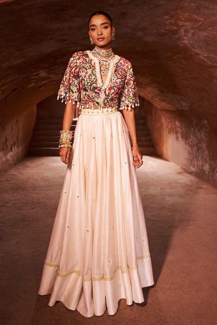 Desert Rose Lehenga Set