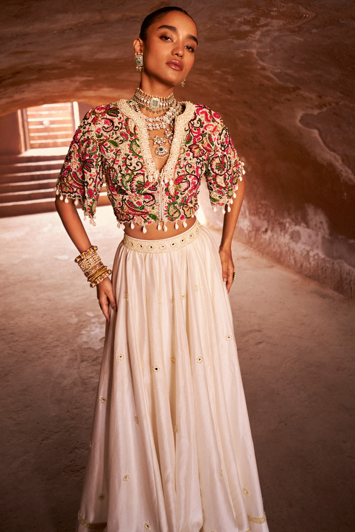 Desert Rose Lehenga Set