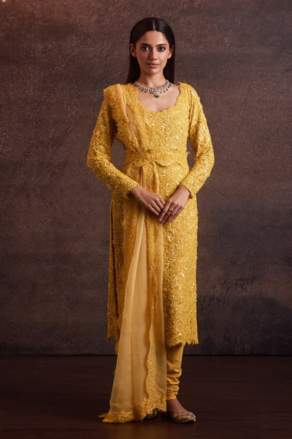 Vashti Yellow Kurta Set