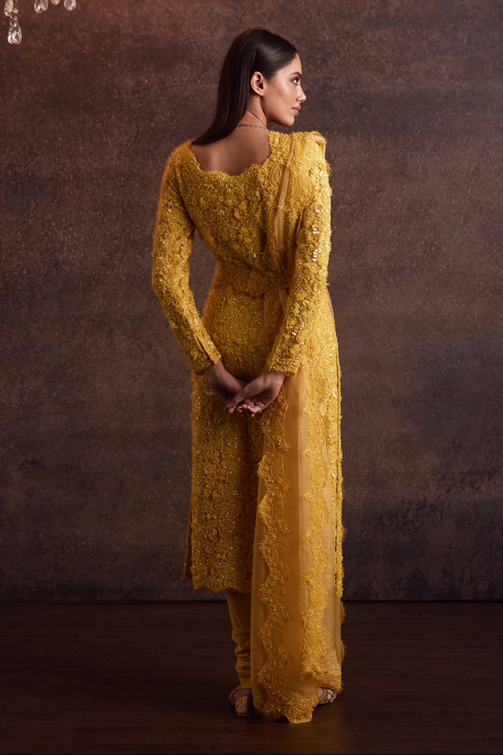 Vashti Yellow Kurta Set