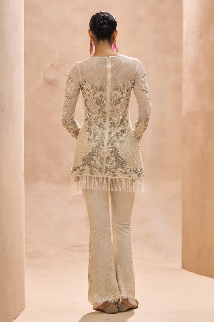 Civi Ivory A-Line Kurta Set