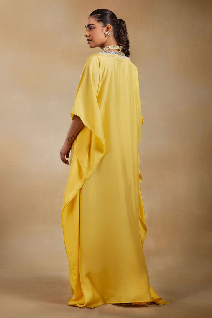 Raima Yellow Kaftan