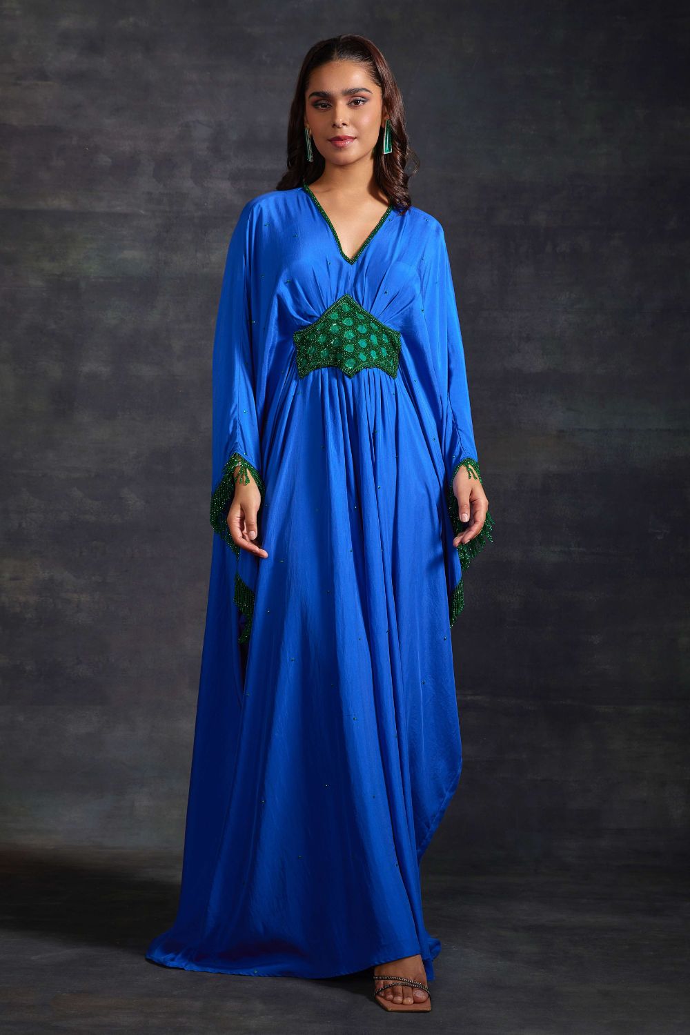 Blue Fareeha Kaftan