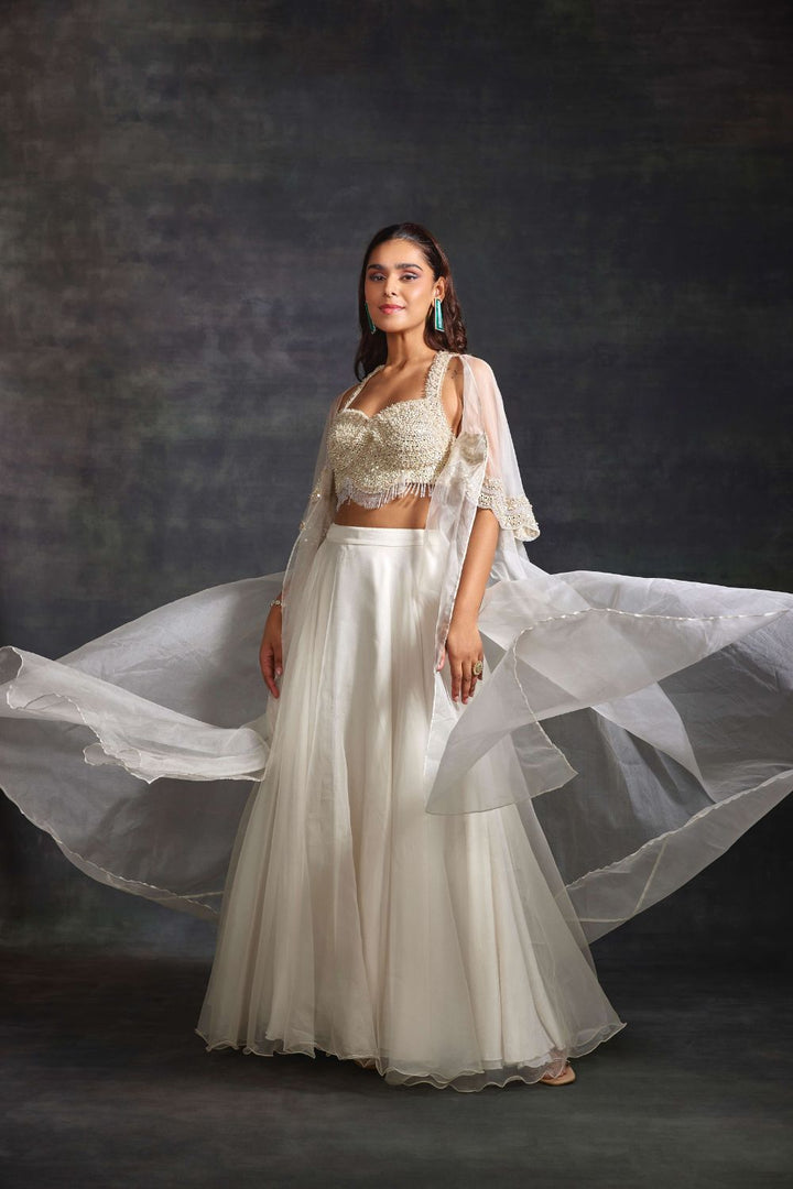 Afraa Lehenga Set