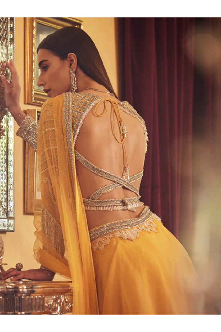 Yellow Lehenga Set