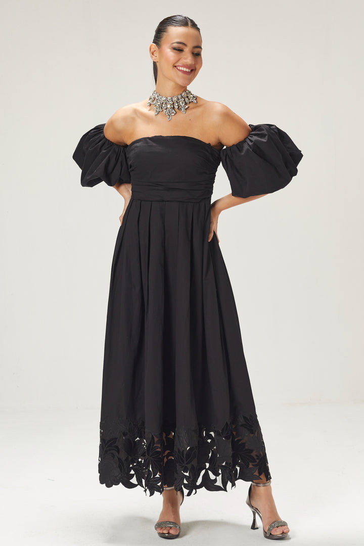 Black Off-Shoulder Dress