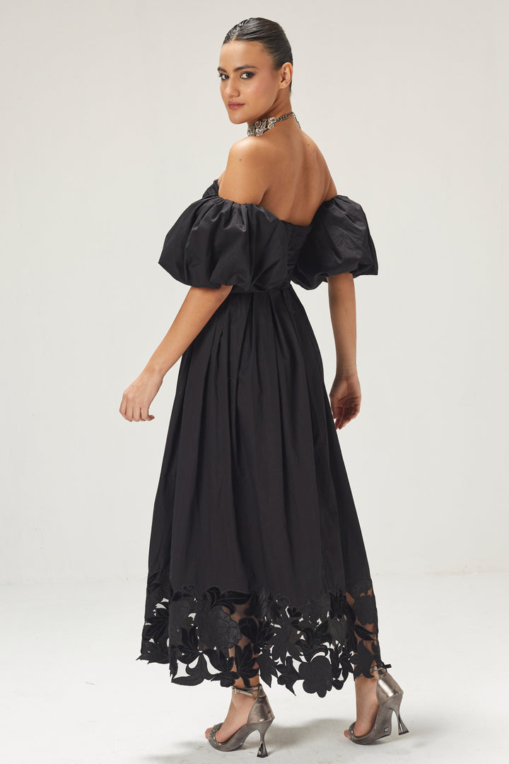 Black Off-Shoulder Dress