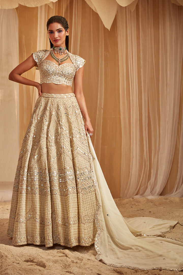 Mint Green Lehenga Set