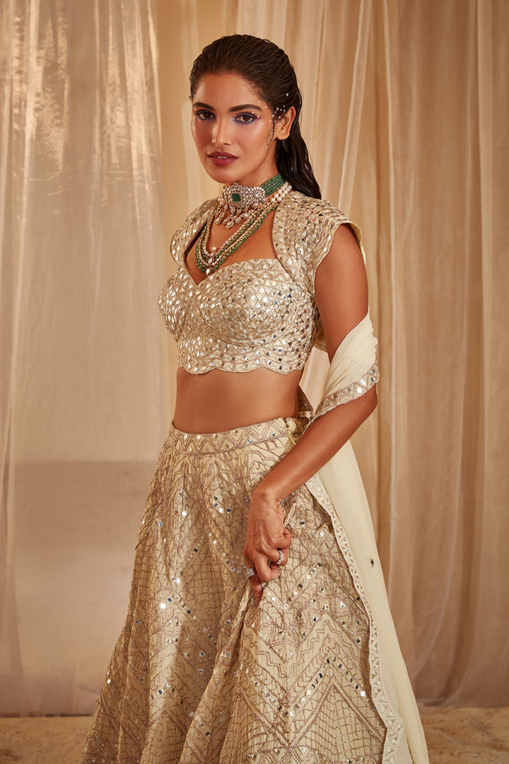 Mint Green Lehenga Set