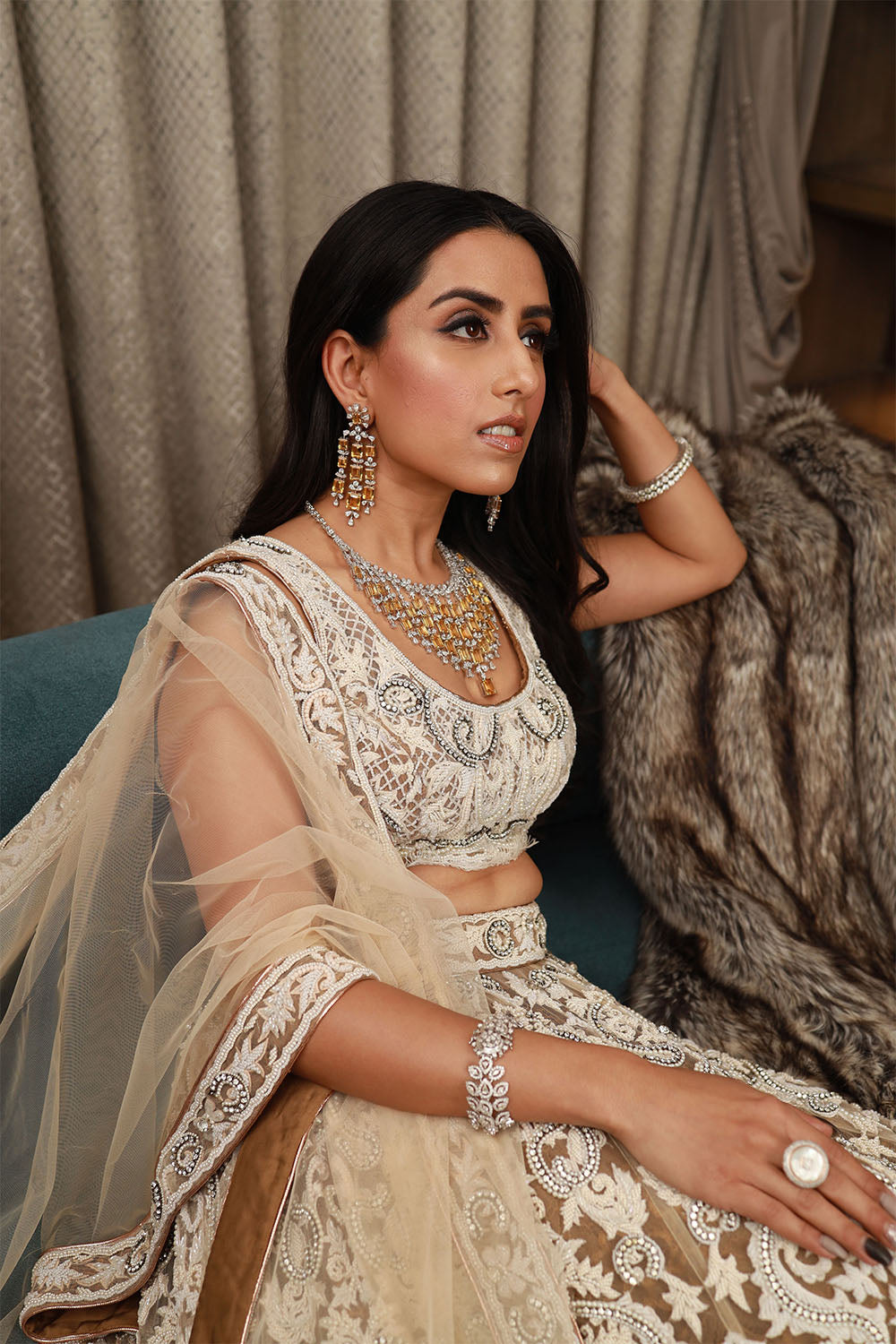 Upasana Ghai In Our Embellished Lehenga Set